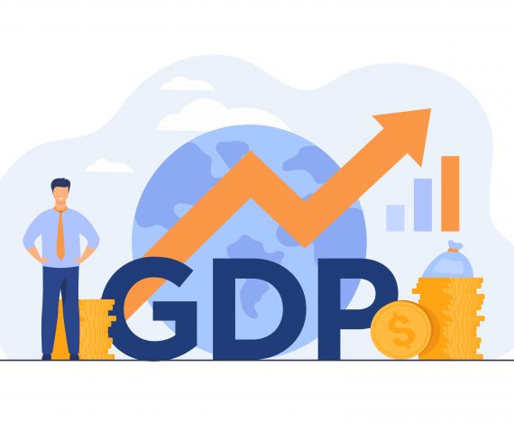 GDP increasing trend