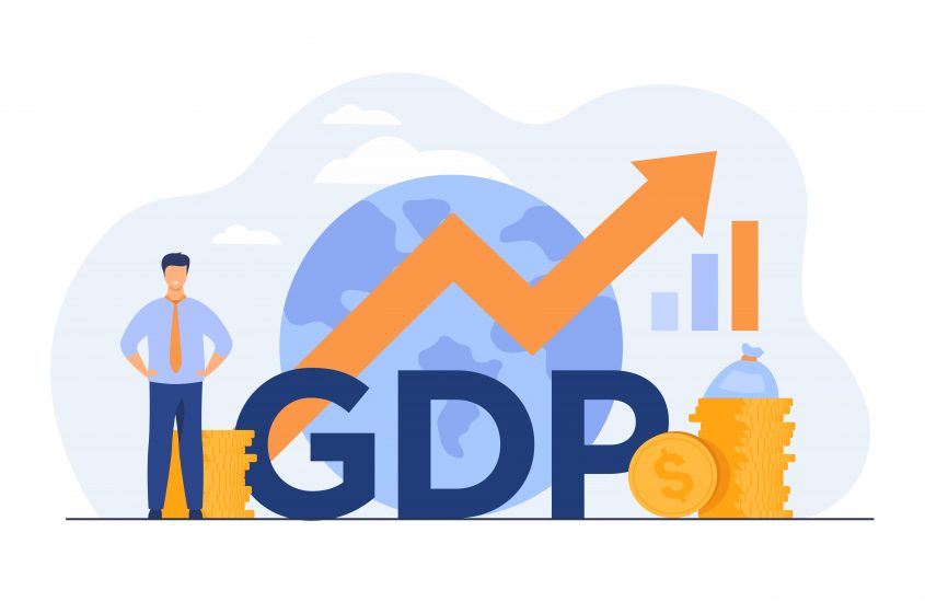 GDP increasing trend